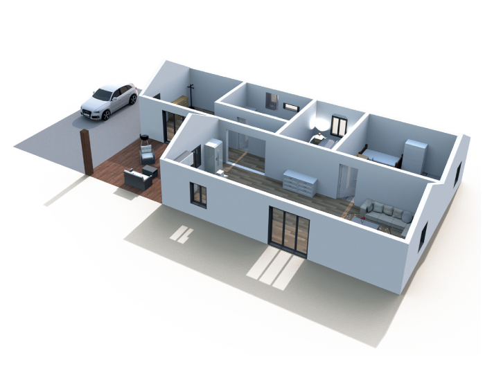 Jižní Karolína - hlavní vizualizace