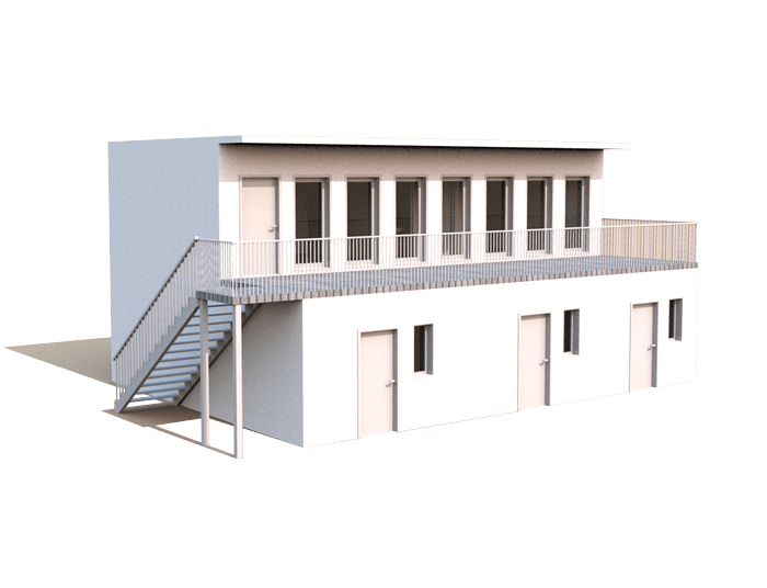 Kabiny - hlavní vizualizace