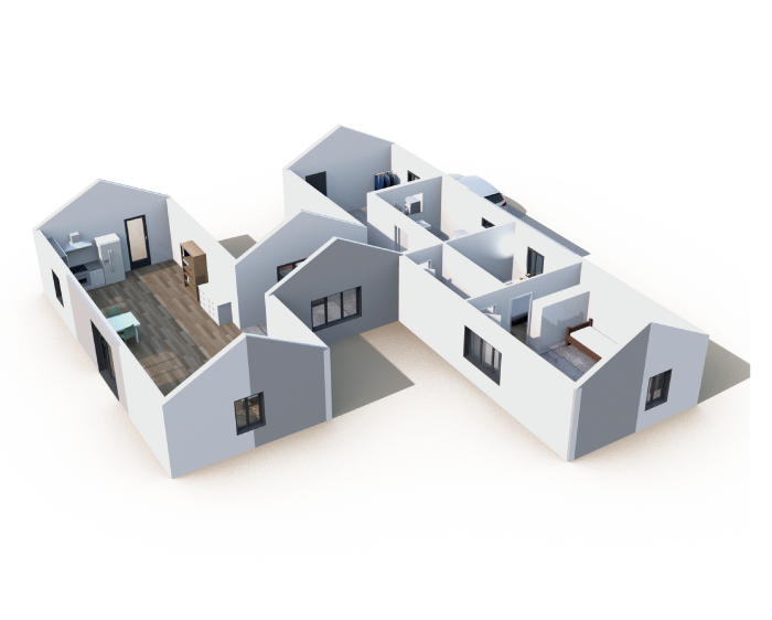 Kalifornie - hlavní vizualizace