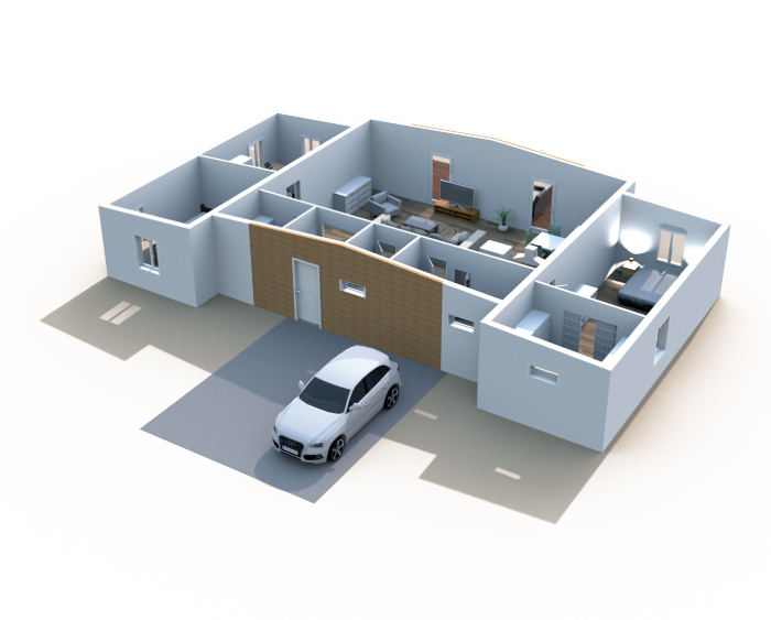 Kentucky - hlavní vizualizace