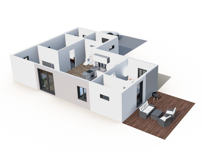 Louisiana - hlavní vizualizace