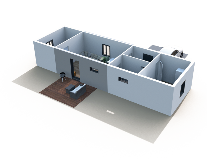 Maine - hlavní vizualizace